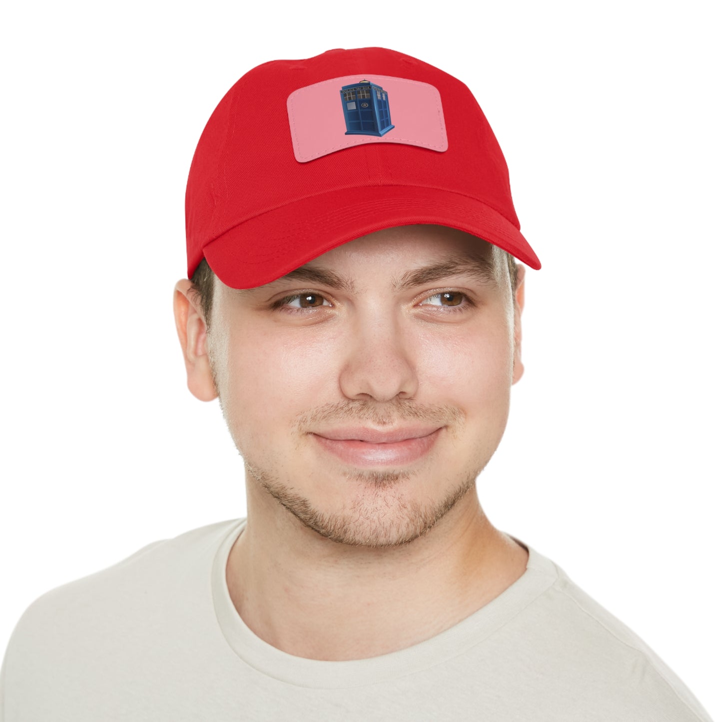 Stylish Dad Hat with Leather Patch | Fun Gift for Dads, Casual Wear, Outdoor Cap, Vintage Dad Hat, Unique Father's Day Gift