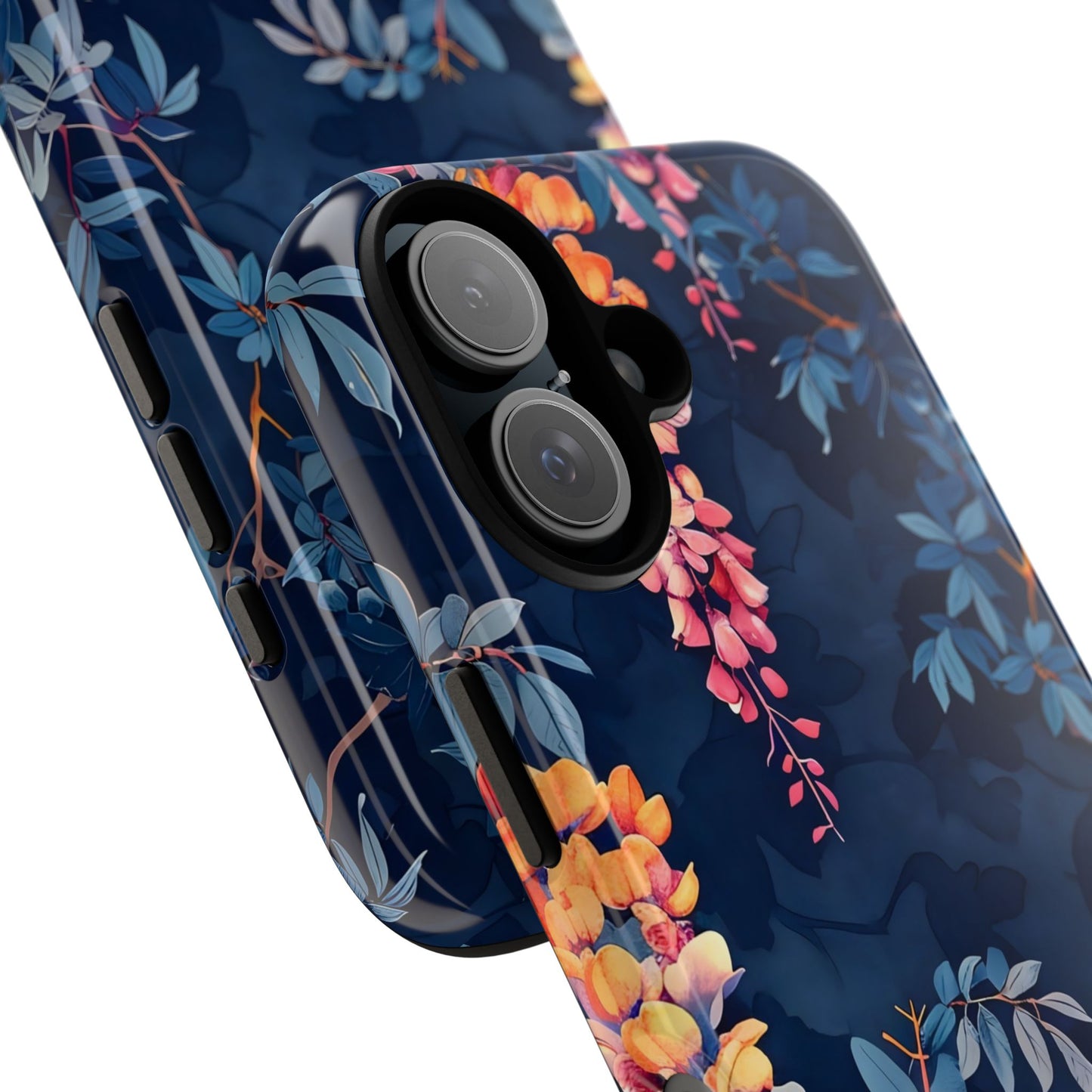 Floral iPhone Case, Tough Phone Cover, Gift for Her, Nature Lover Accessory, Spring Decor, Unique Floral Design