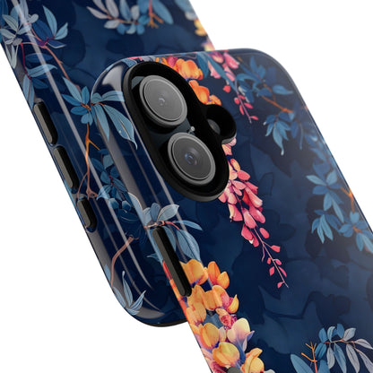 Floral iPhone Case, Tough Phone Cover, Gift for Her, Nature Lover Accessory, Spring Decor, Unique Floral Design