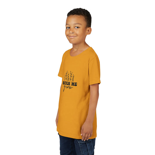 Youth Short Sleeve Tee - Watch Me Grow And Discover The World One Step At A Time