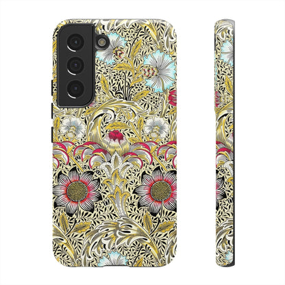 Floral Phone Case - Tough Cases, Floral Design, Stylish, Protective, Unique Gift for Her, Phone Accessories