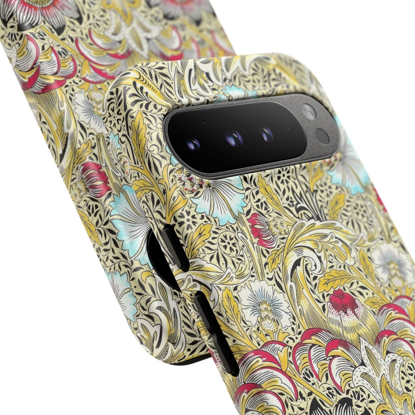 Floral Phone Case - Tough Cases, Floral Design, Stylish, Protective, Unique Gift for Her, Phone Accessories