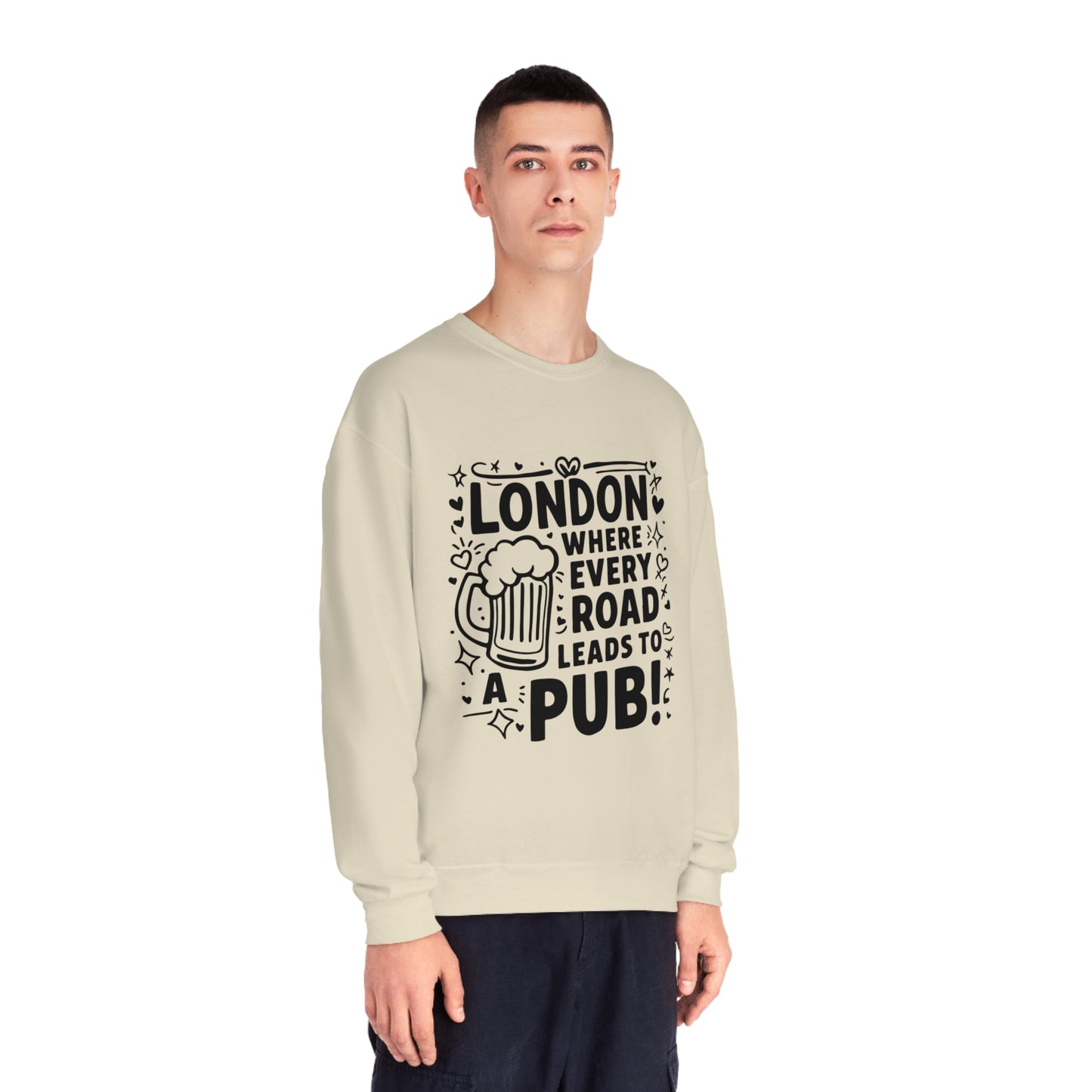 Unisex NuBlend® Crewneck Sweatshirt - London's Pub