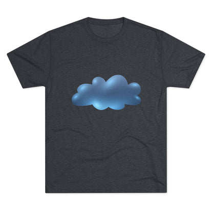 Serene Cloudscape - Dreamy Cloud Classy Unisex Tri-Blend Crew Tee