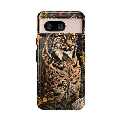 Wildlife Phone Case with Lynx Design, Tough Cases, Animal Lovers Gift, Nature Inspired Accessories, Unique Tech Protection