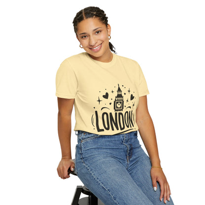 Unisex Garment-Dyed T-shirt - Lovely London