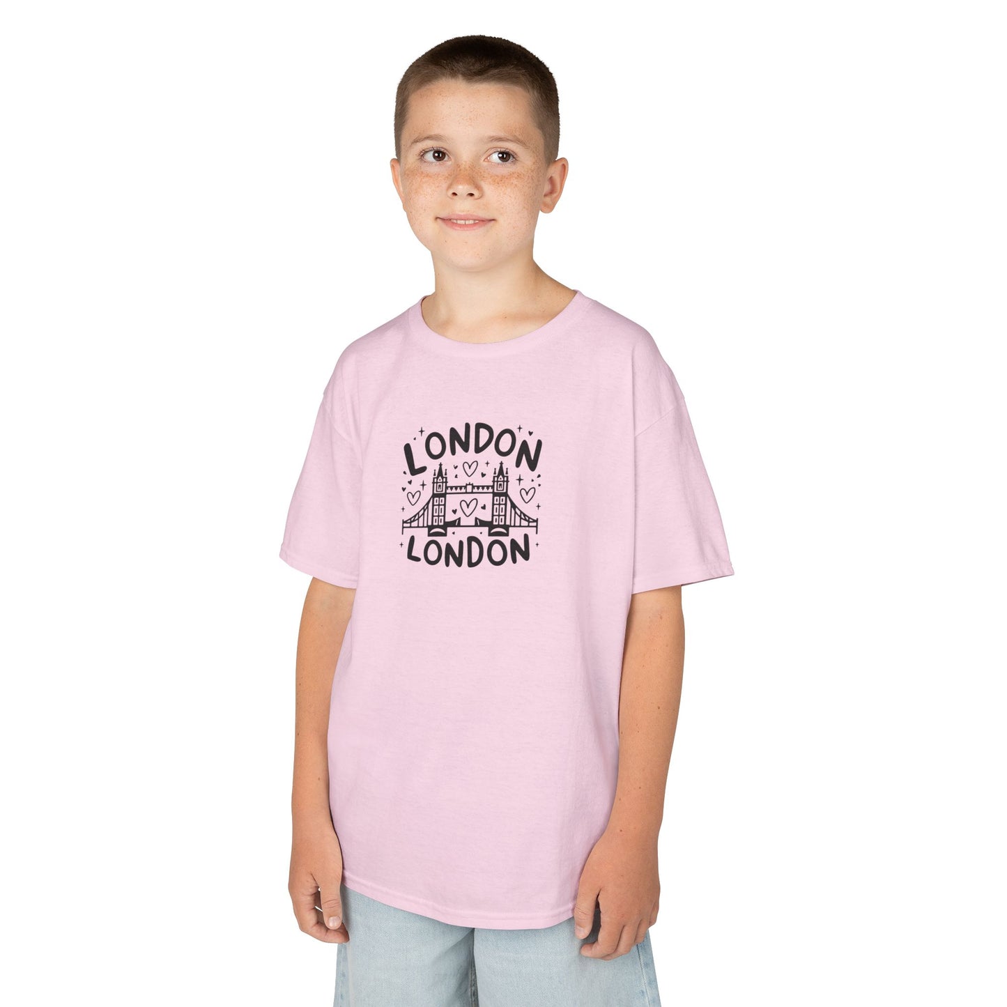 Kids Tee - Lovely London - Fun Cotton T-Shirt for Young Explorers