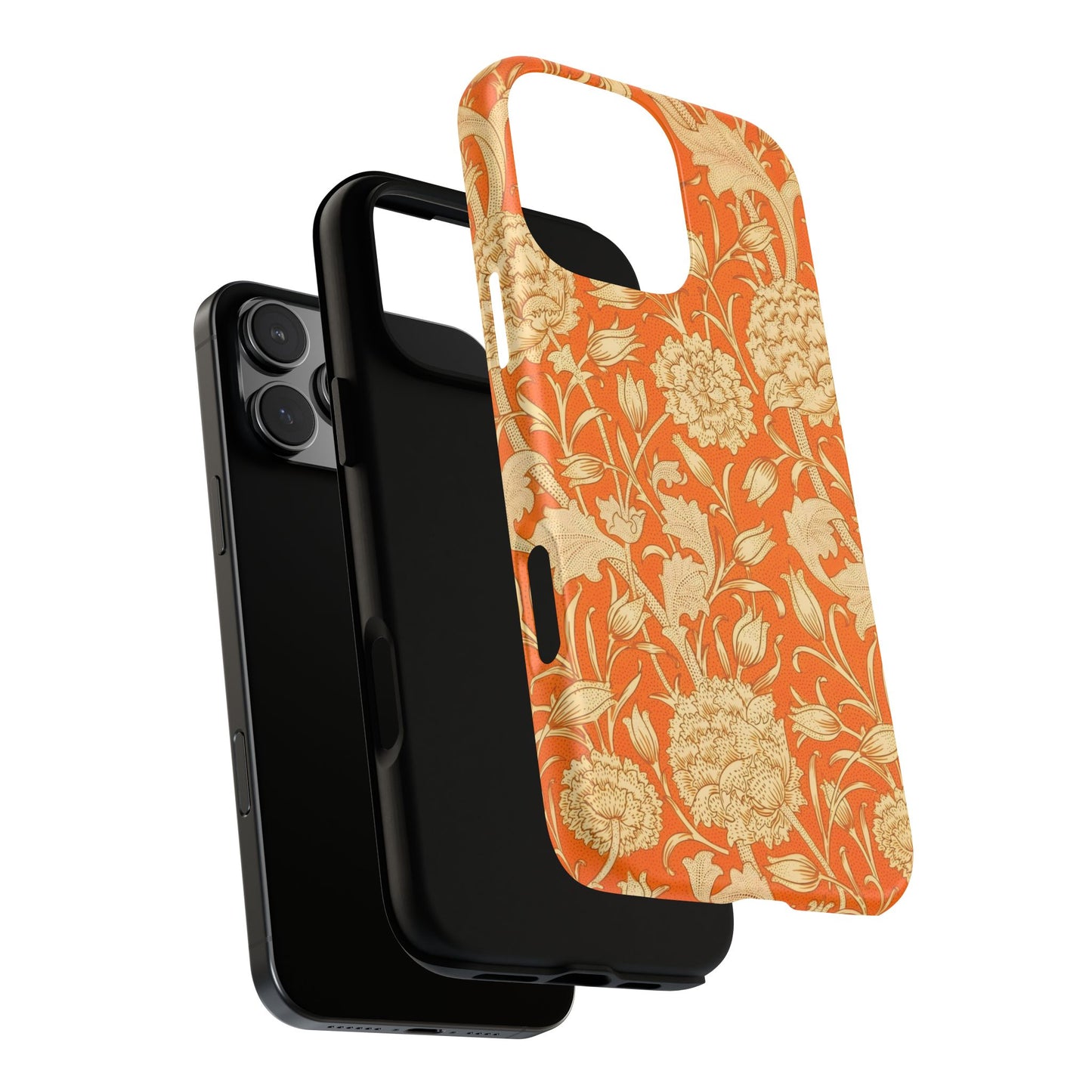 Floral Phone Case, Vibrant Tough Cases for Garden Lovers, Stylish Protection, Gift for Birthdays, Spring Decor, Unique Design