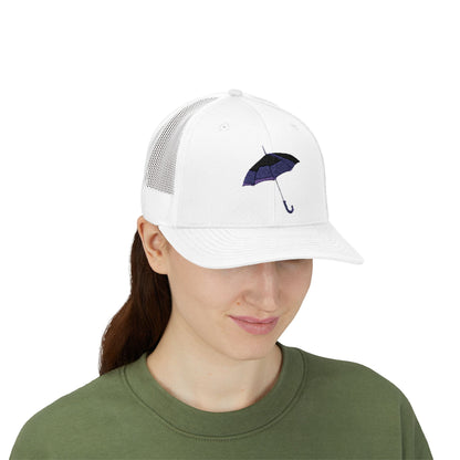 Stylish Umbrella Snapback Trucker Cap | Trendy Hat for Rainy Days, Casual Outings, Outdoor Events, Gift for Him/Her