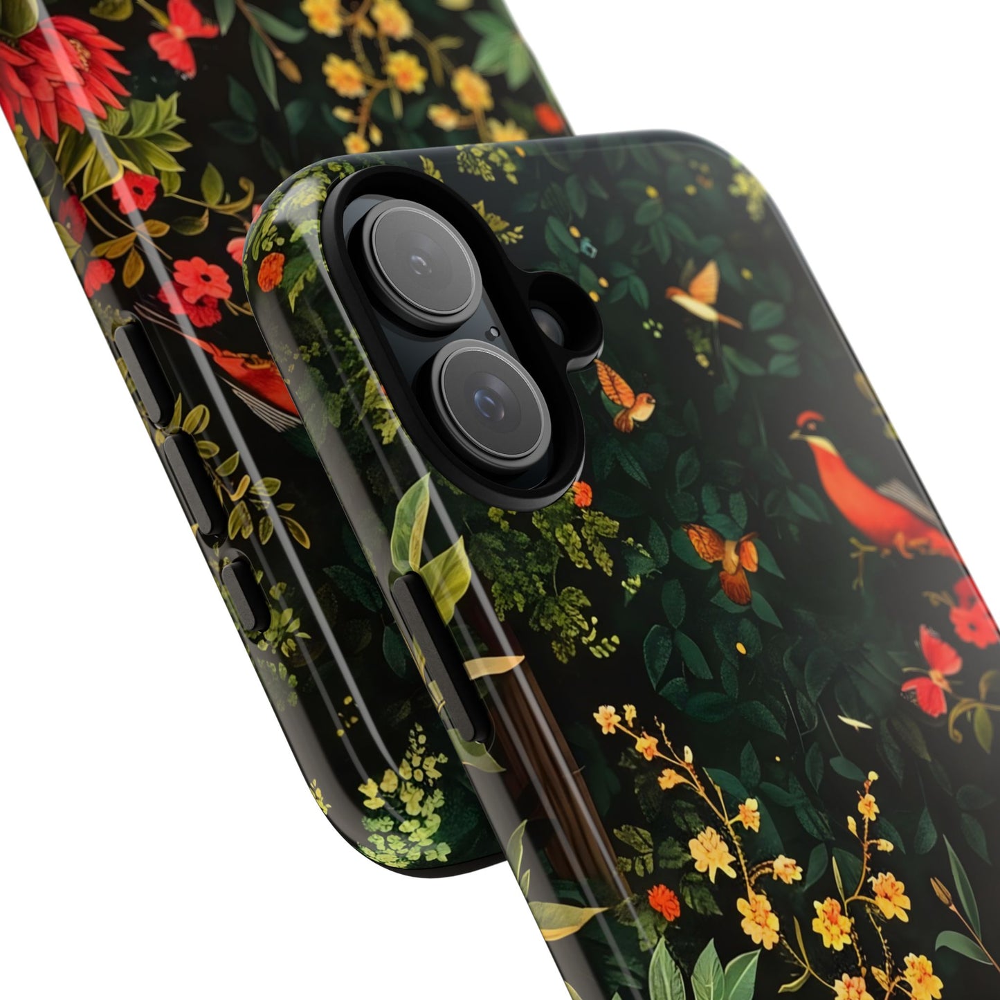 Floral Tough Phone Case, Nature-Inspired Design, Ideal for Garden Lovers, Gift for Birthdays, Christmas, Eco-Friendly Accessory