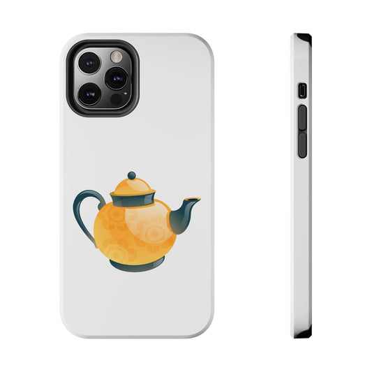 Colorful Teapot Phone Case, Quirky Cell Phone Cover, Unique Gift for Tea Lovers, Stylish Protection, Fun Phone Accessories