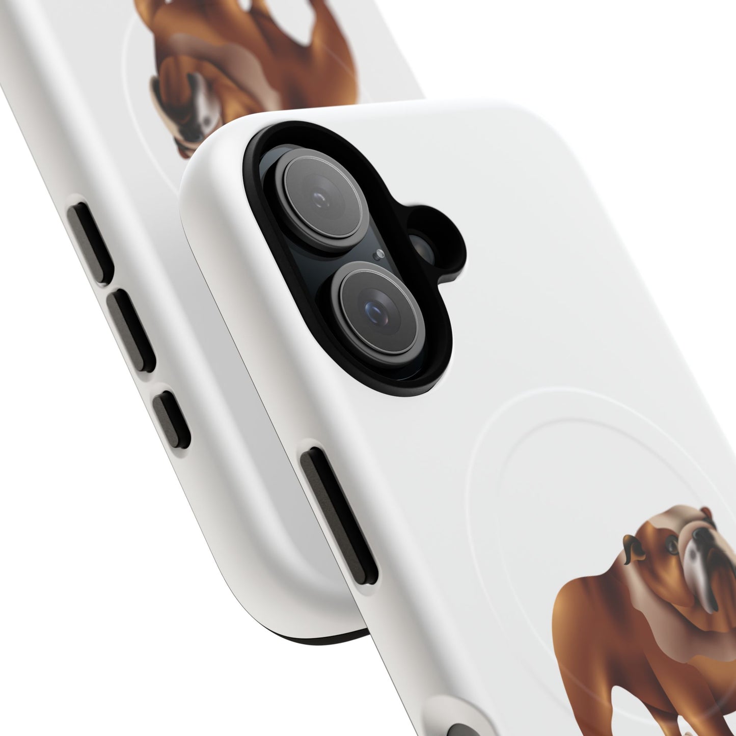 Custom Bulldog Tough Magnetic Case for iPhone, Pet Lover Gift, Durable Phone Protection, Unique Bulldog Design, Dog Owner Accessories