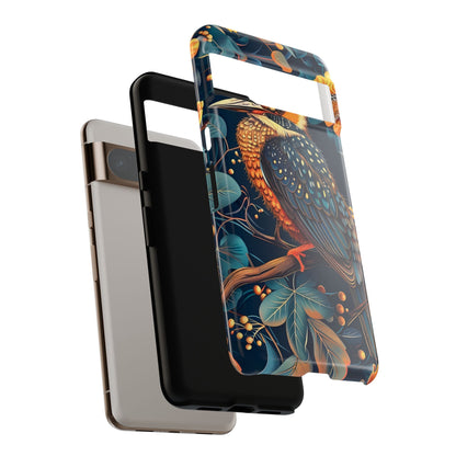 Nature-Inspired Phone Case | Artistic Bird Design | Tough Cases for Nature Lovers, Unique Gift, Eco-Friendly, Wildlife Decor