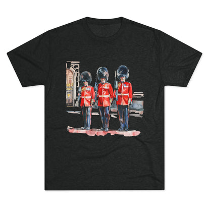 Red Jacket - Bodmin Keep: Cornwall's Army Museum Trendy Unisex Tri-Blend Crew Tee