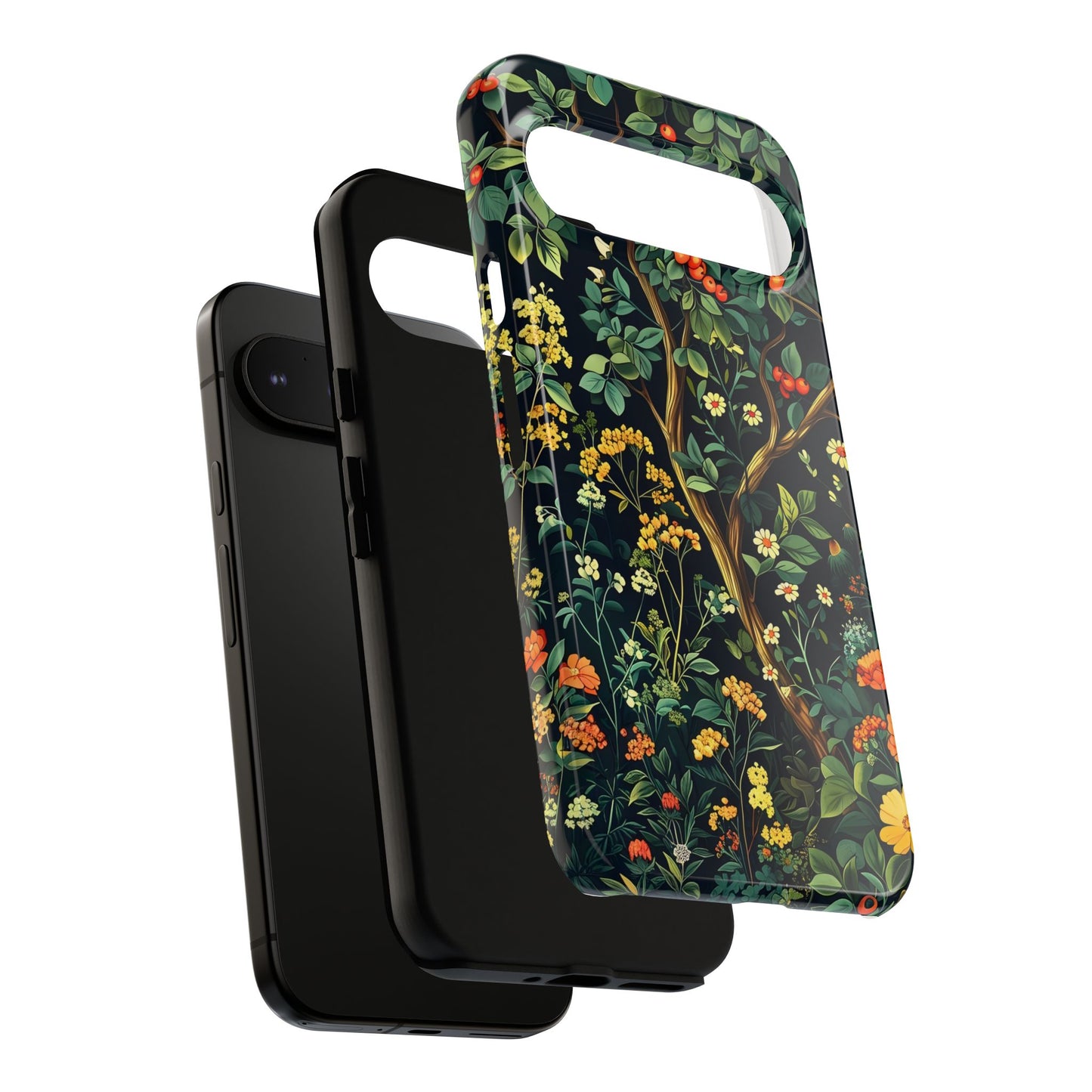 Floral Phone Case - Tough Cases, Colorful Nature Design, Gift for Flower Lovers, Phone Accessory, Unique Cell Phone Cover