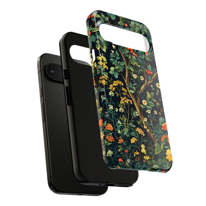 Floral Phone Case - Tough Cases, Colorful Nature Design, Gift for Flower Lovers, Phone Accessory, Unique Cell Phone Cover