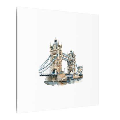 London Bridge Matte Canvas Wall Art, Elegant Home Decor, Unique Gift for Art Lovers, Travel Enthusiast Wall Decor, Modern Aesthetic