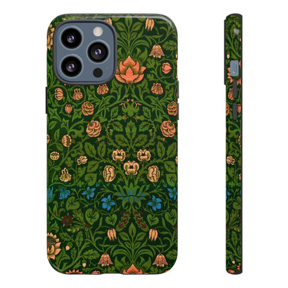 Crimson Leaf Whirl – Phone Case - Tough Cases