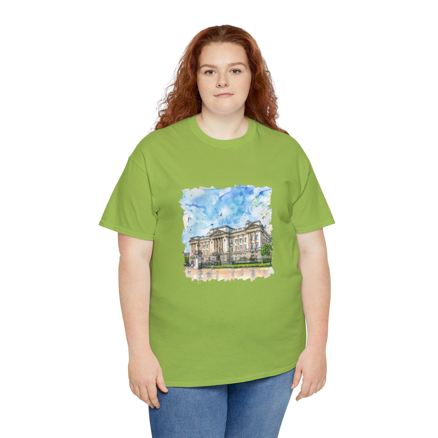 The Heart of British Culture and Iconic Landmarks Classy Unisex Heavy Cotton T-Shirt