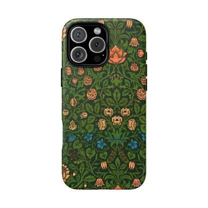 Crimson Leaf Whirl – Phone Case - Tough Cases
