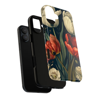 White Flower Tough Cases