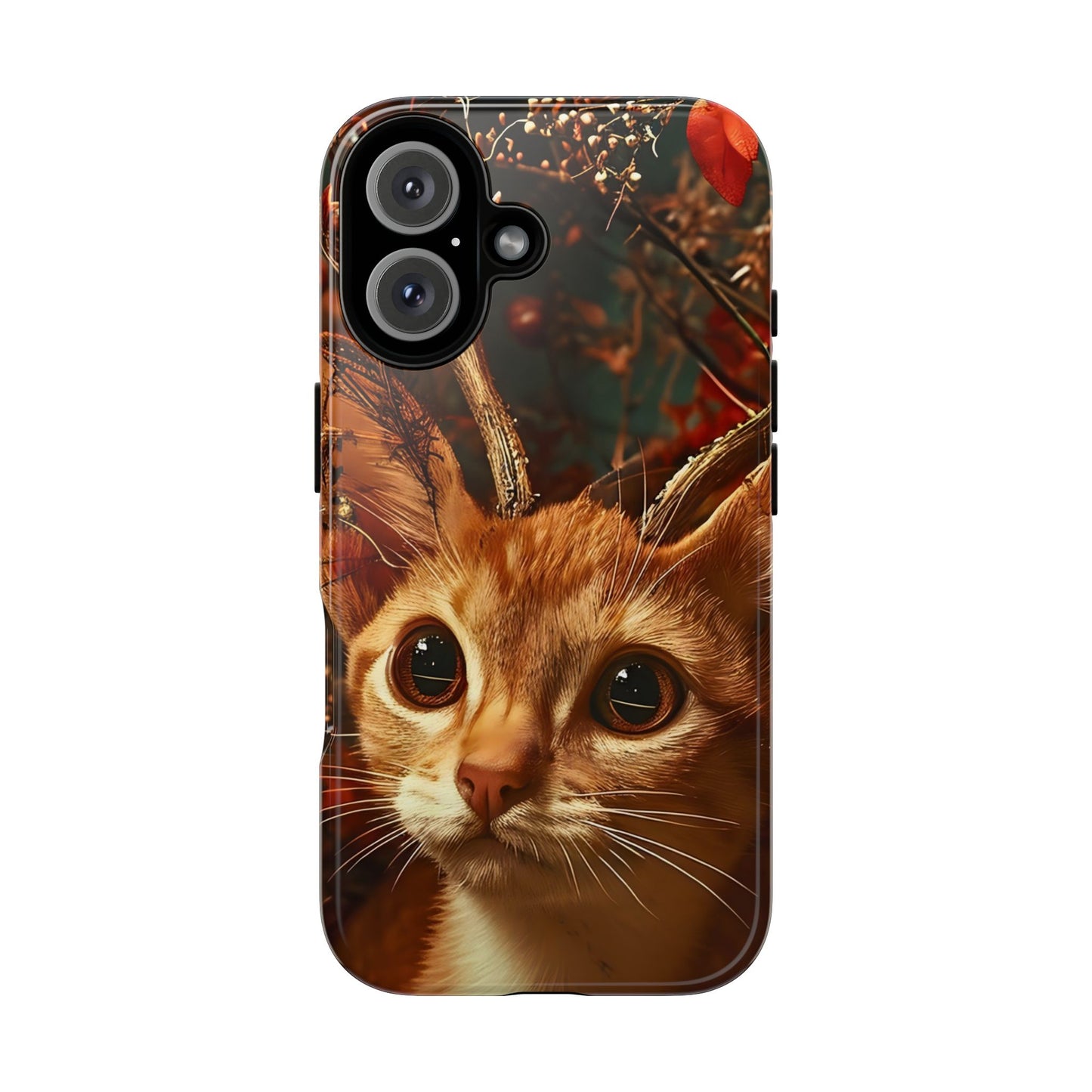 Cat Themed Phone Case, Tough Cases for Cat Lovers, Unique Pet Gifts, Animal Chic Accessories, Personalized Phone Protector