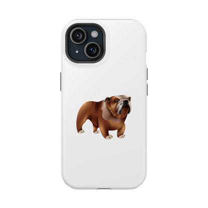 Dog Lover Magnetic Tough Cases, Bulldog Phone Case, Pet Owner Gifts, Stylish Phone Accessories, Customizable Cases for Pet Lovers