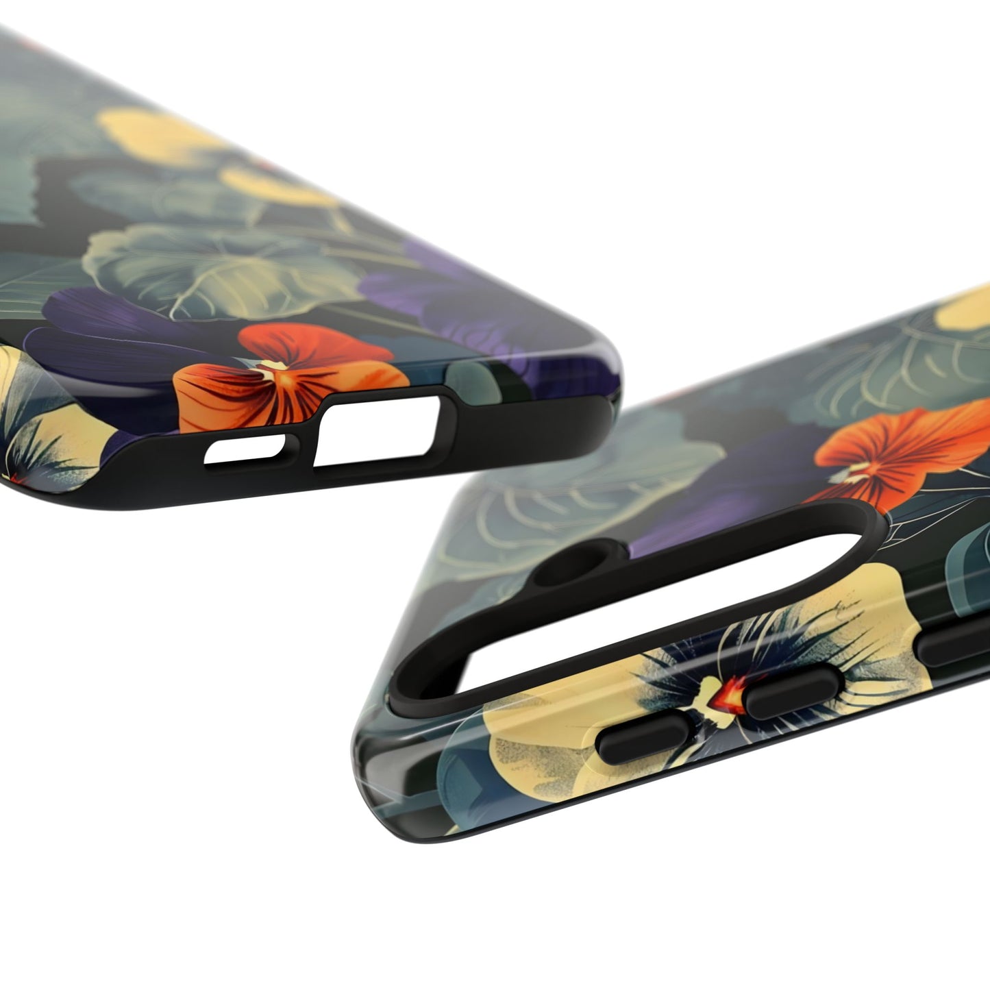 Tough Cases Floral iPhone Case, Tough Phone Cover, Stylish Floral Design, Gift for Her, Summer Vibe, Durable Protective Case