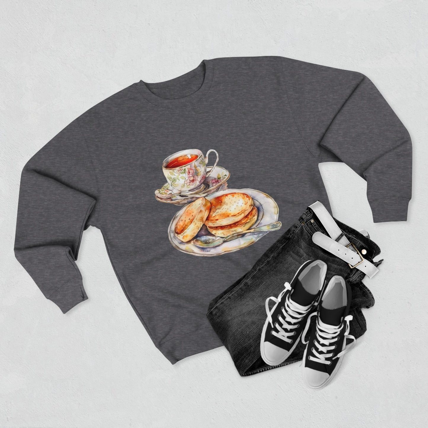 Unisex Crewneck Sweatshirt - British Royal Breakfast