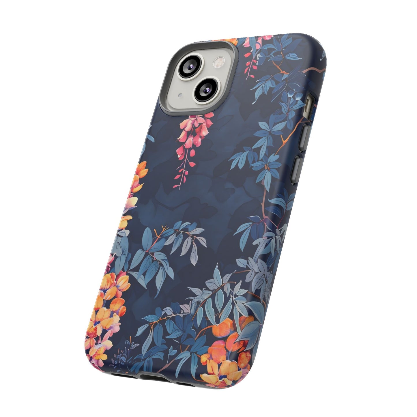 Floral iPhone Case, Tough Phone Cover, Gift for Her, Nature Lover Accessory, Spring Decor, Unique Floral Design