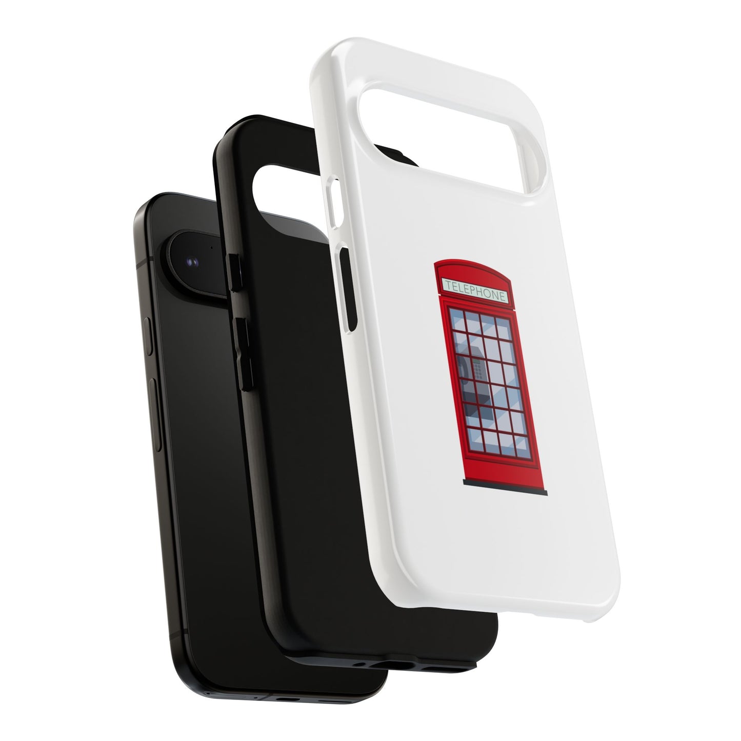 Red Telephone Booth Phone Case - Tough & Stylish Protection