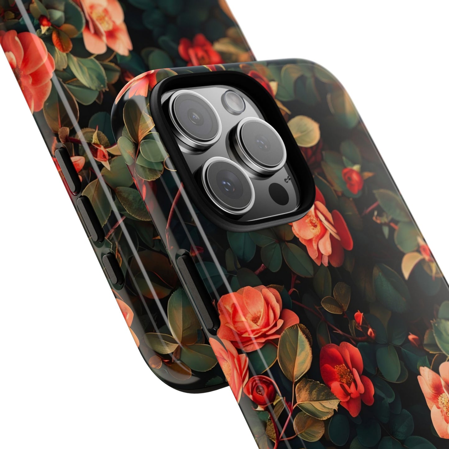 Floral Phone Case - Elegant Floral Design, Tough Protective Case, Perfect Gift for Her, Trendy Phone Accessories, Mother’s Day, Birthday