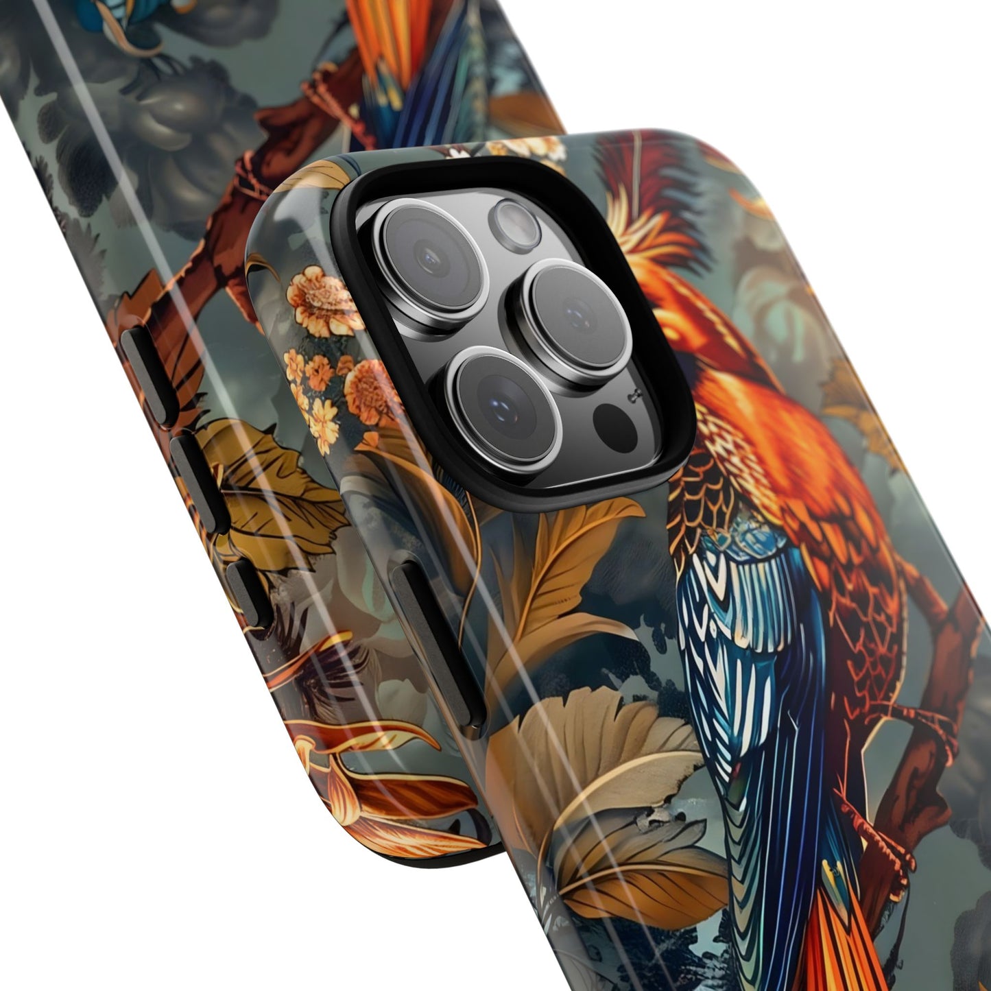 Tough Cases: Vibrant Bird Phone Case, Nature Lover Gift, Outdoor Adventure Accessory, Phone Protection, Wildlife Enthusiast
