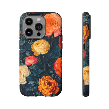Floral Phone Case, Tough Cases for Phone Protection, Gift for Flower Lovers, Floral Designs, Spring Decor