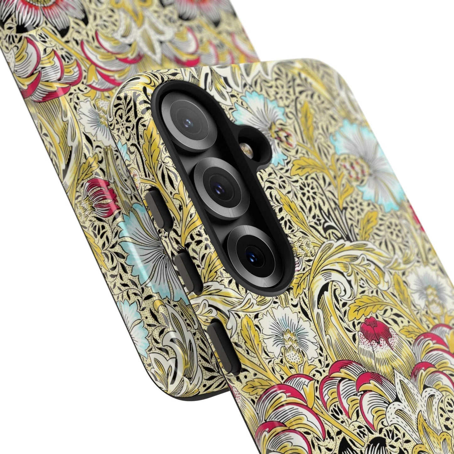 Floral Phone Case - Tough Cases, Floral Design, Stylish, Protective, Unique Gift for Her, Phone Accessories