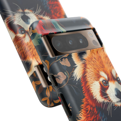 Cute Red Panda Phone Case, Wildlife Lover Gift, Tough Cases for iPhone, Nature-Themed Phone Cover, Animal Art Shell, Cute Tech Accessories