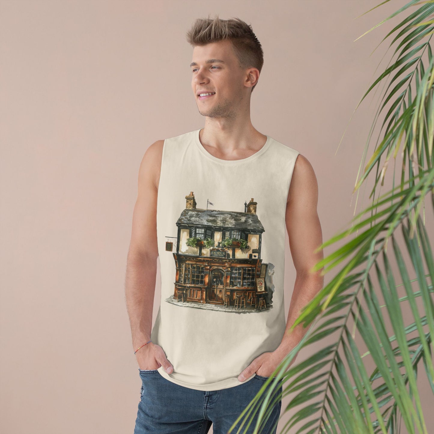 Unisex Barnard Tank - British Historic House - Classic Architectural Elegance