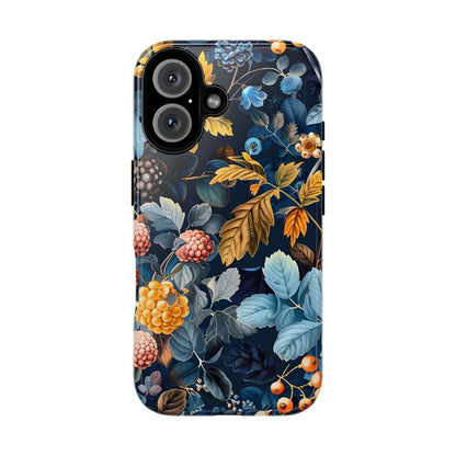 Floral iPhone Case, Tough Phone Cover, Nature-inspired Accessory, Gift for Her, Trendy Protection Case