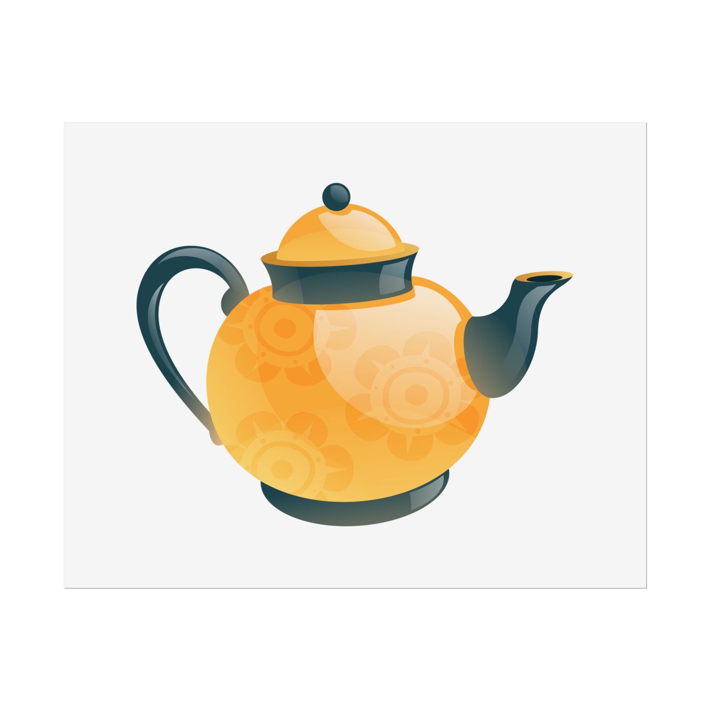 Vintage Tea Pot Rolled Posters