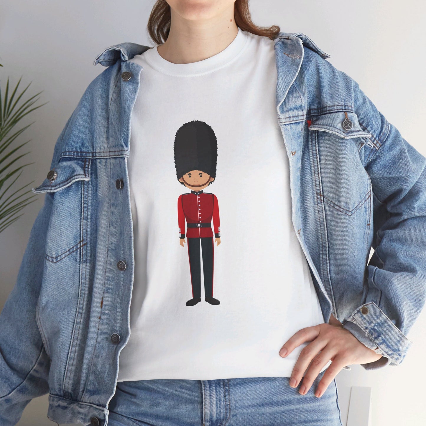 Red Jacket - Bodmin Keep Cornwall's Army Museum Classic Unisex Heavy Cotton Tee