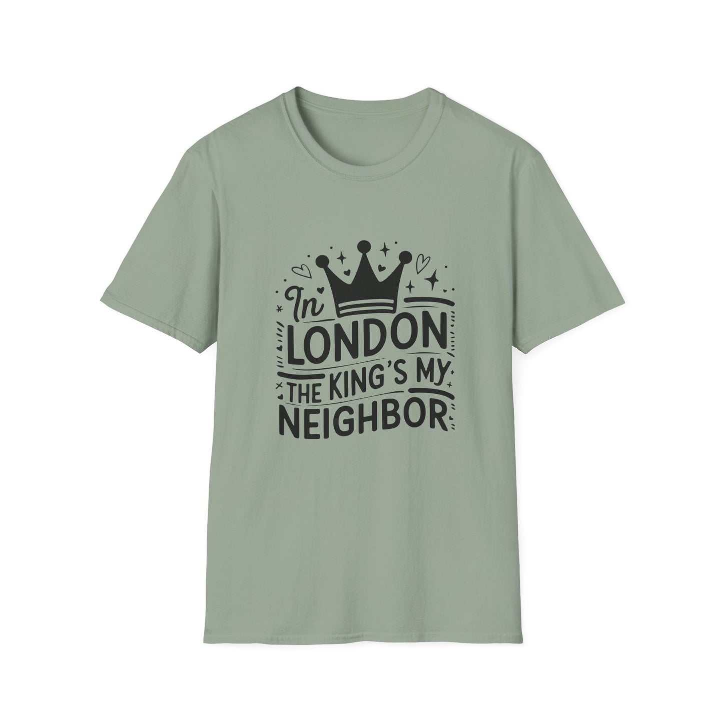 In London's The Kings My Neighbour Unisex Softstyle T-Shirt