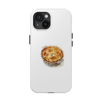 Cute Quiche Phone Case - Tough Protection for Food Lovers