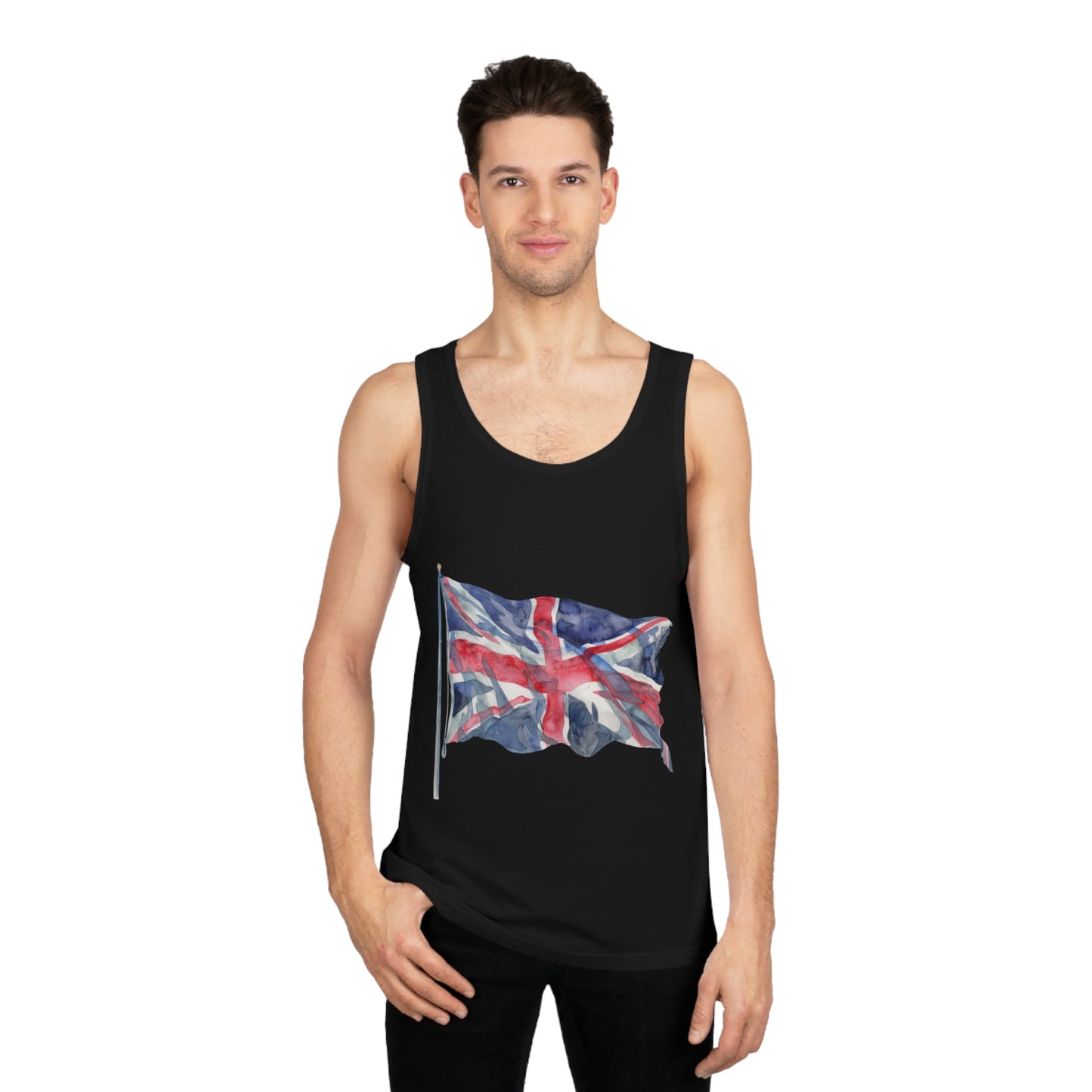 Unisex Softstyle™ Tank Top - Union Jack - Icon of Britain
