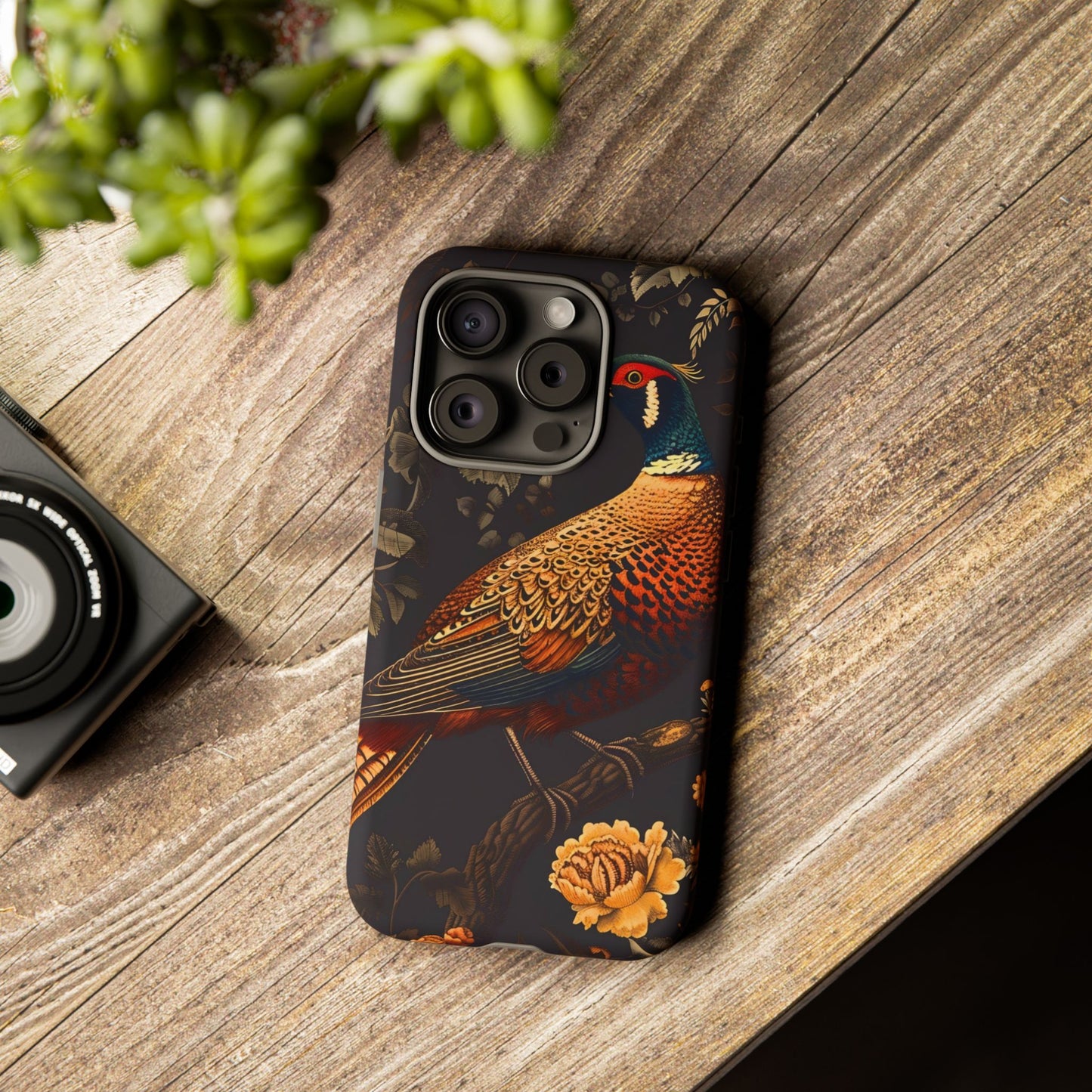 Elegant Bird Phone Case with Floral Design, Tough Phone Cover, Artistic Cell Phone Accessory, Unique Gift for Nature Lovers, Stylish [...]