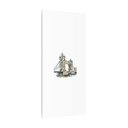 London Bridge Matte Canvas Wall Art, Elegant Home Decor, Unique Gift for Art Lovers, Travel Enthusiast Wall Decor, Modern Aesthetic