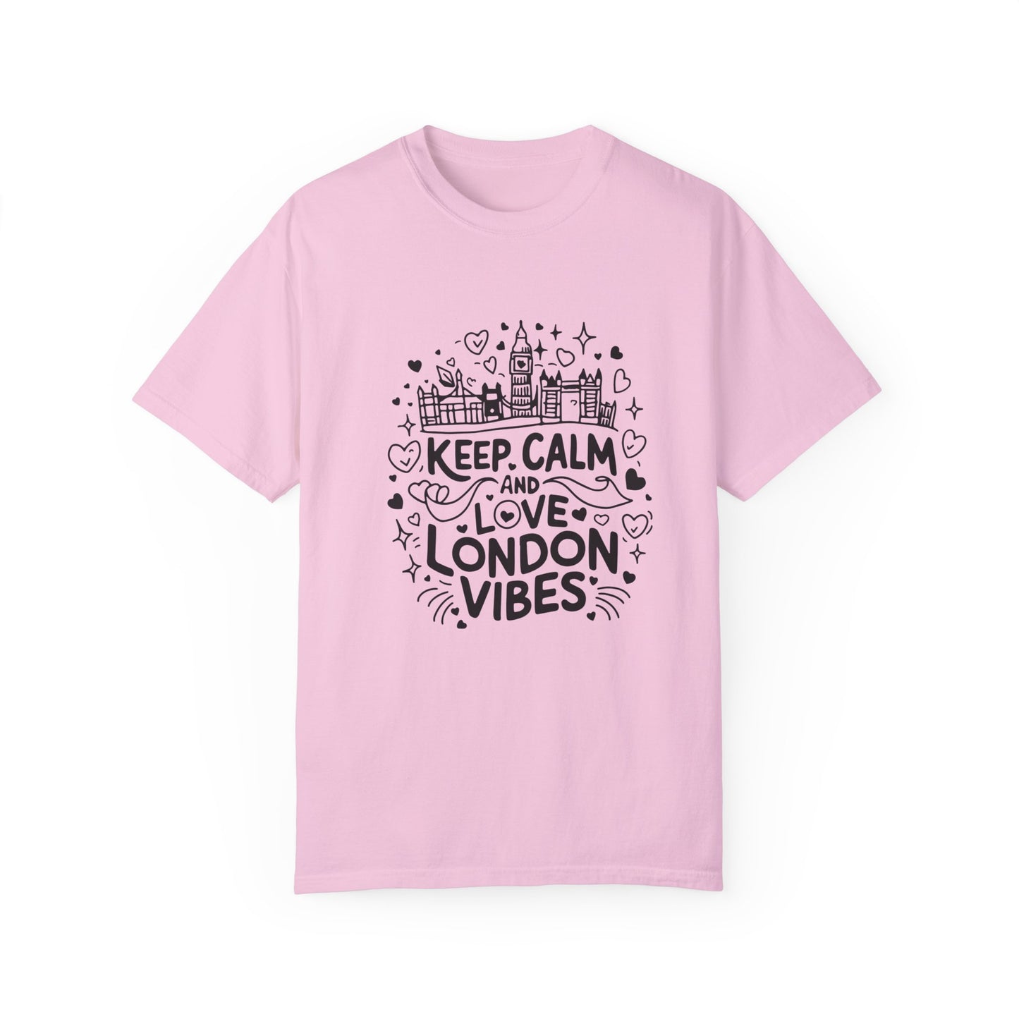 London Vibes Unisex Garment-Dyed T-shirt