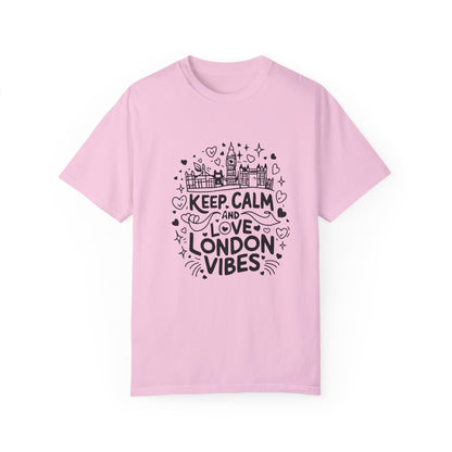 London Vibes Unisex Garment-Dyed T-shirt