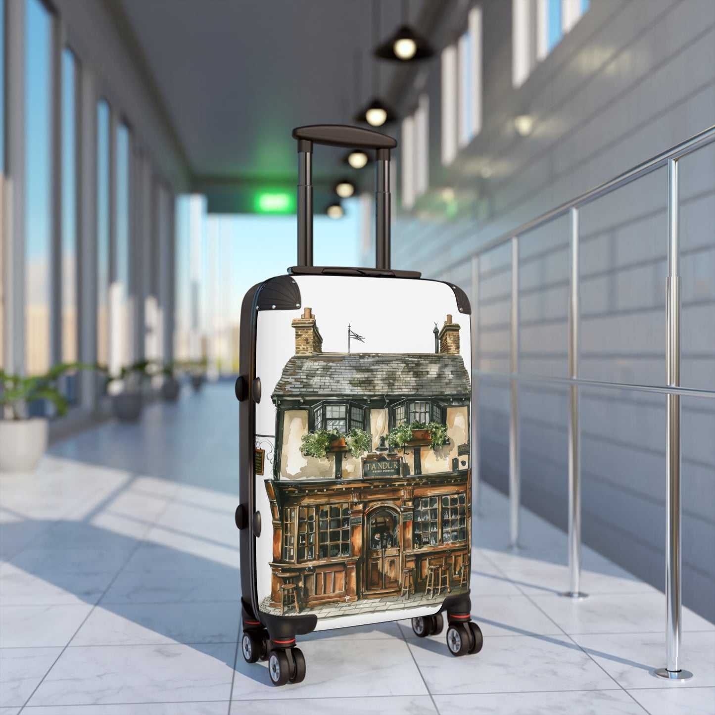Quaint English Cottage Suitcase