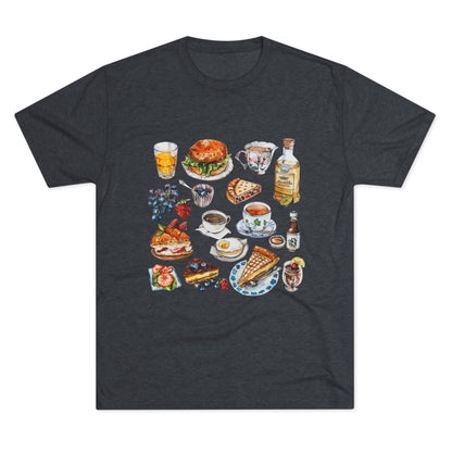 Vintage England Cozy Unisex Tri-Blend Crew Tee