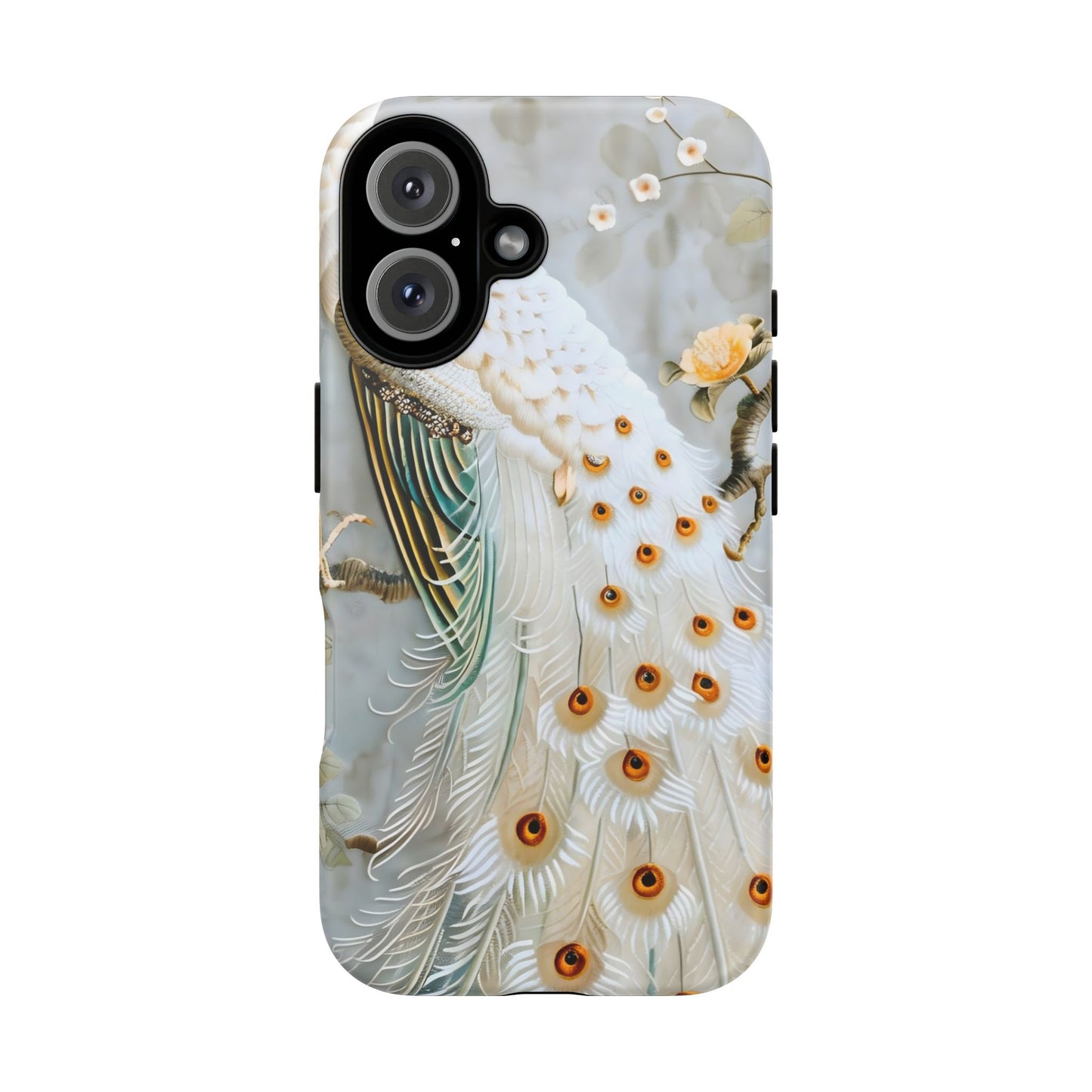 White peacock Tough Cases